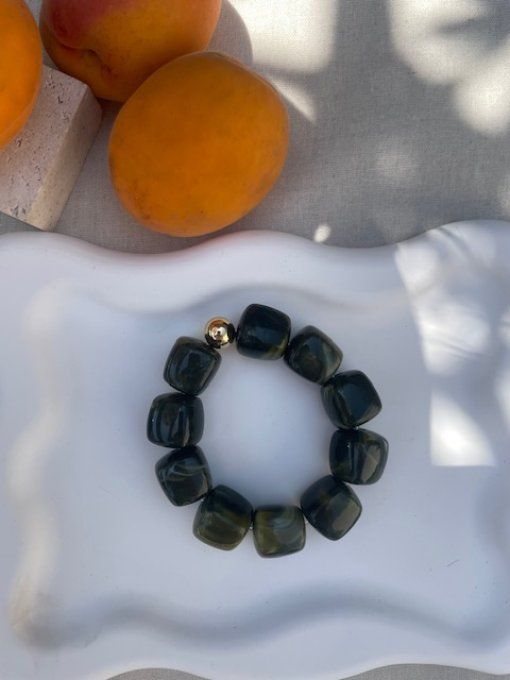 Bracelet perle cube arrondis - bracelet Christiane