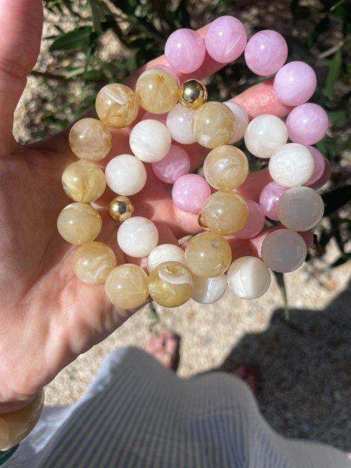 BRACELET PERLE RONDE - BRACELET GABY