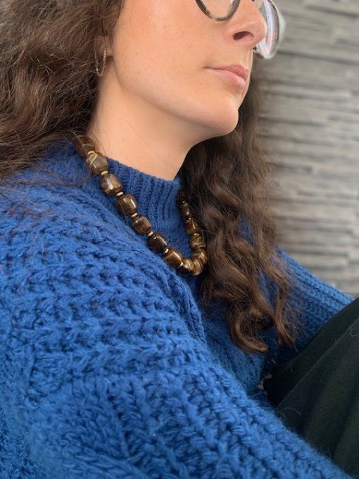 CHRISTIANE CHOCOLAT - COLLIER