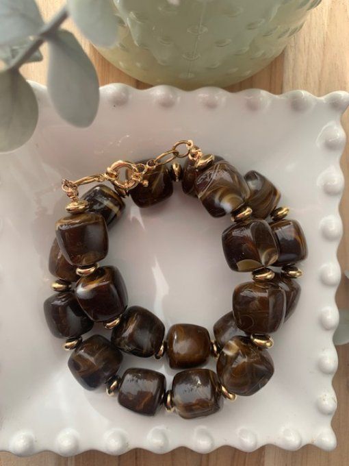 CHRISTIANE CHOCOLAT - COLLIER