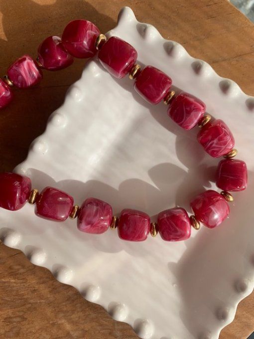 CHRISTIANE FRAMBOISE + ESCARGOT  - COLLIER