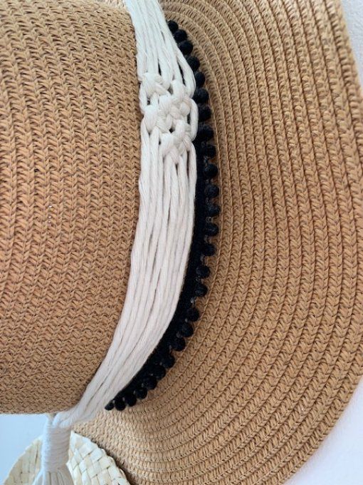Double porte chapeaux fait main - modèle "IRIS"