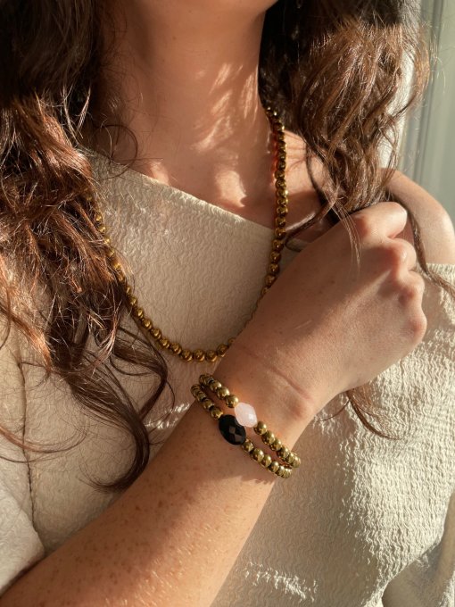 Bracelet EDWIGE - pierres naturelles