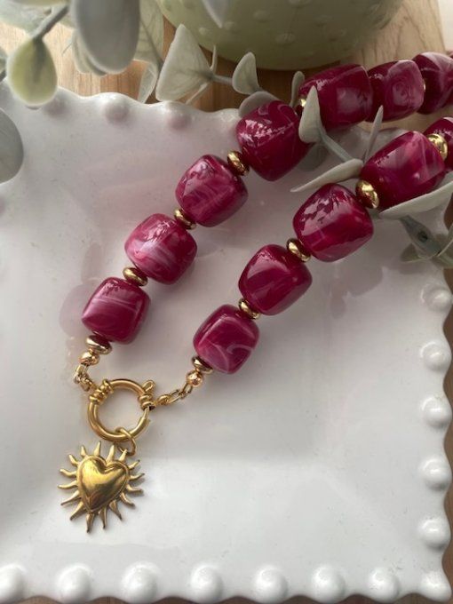 CHRISTIANE FRAMBOISE + ESCARGOT  - COLLIER INTERCHANGEABLES