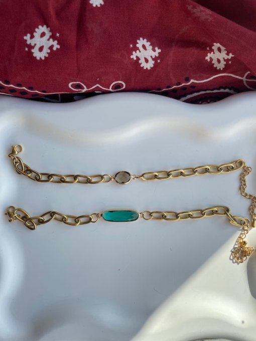 Bracelet KATHARINA - pierres naturelles