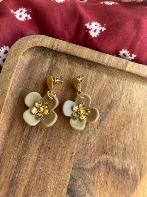 Boucles d'oreilles FLOWER