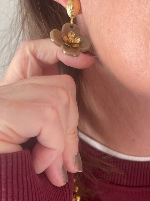 Boucles d'oreilles FLOWER