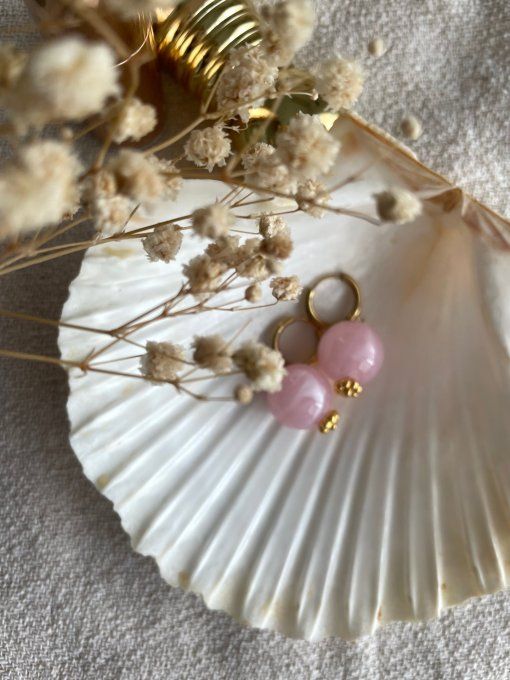 Boucles d'oreilles GABY - Créole acier inoxydable