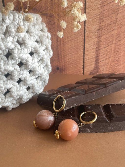 Boucles d'oreilles GABY - Créole acier inoxydable