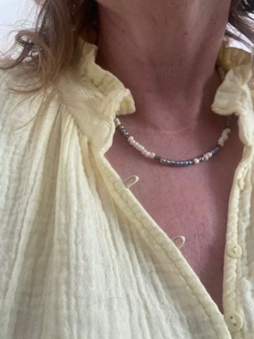 Collier NINA - Collier perle de rocaille