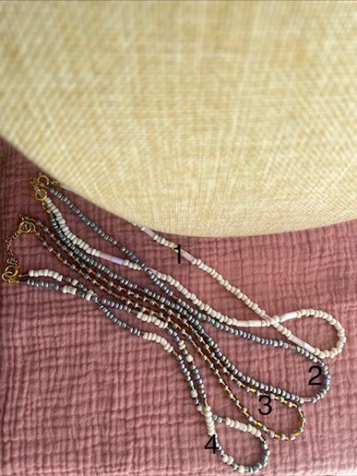 Collier NINA - Collier perle de rocaille