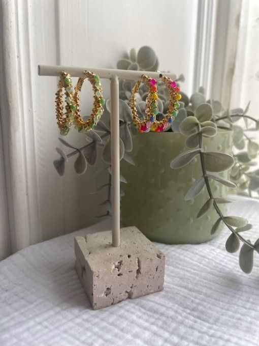 BOUCLE D'OREILLES ILONA - boucles 