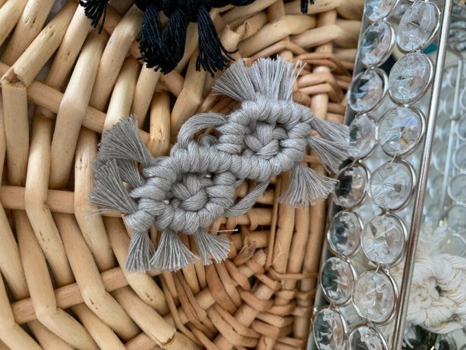 Barrette fait main - modèle "LEA"