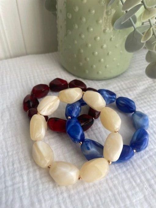 BRACELET FIDJI - BRACELET ACRYLIQUE