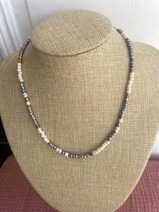 Collier NINA - Collier perle de rocaille